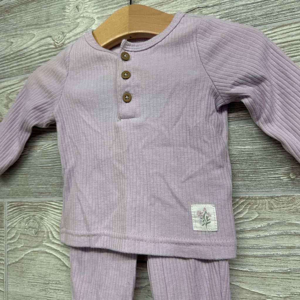 Ribbed LS Shirt & Pants 3M
