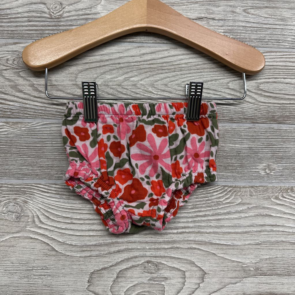 Muslin Button Up SS Shirt & Flower Bubble Shorts 0-3M
