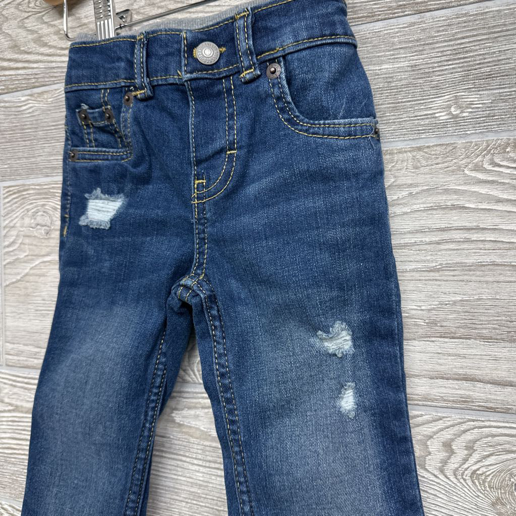 Murphy Pull On Jeans Distressed 12M