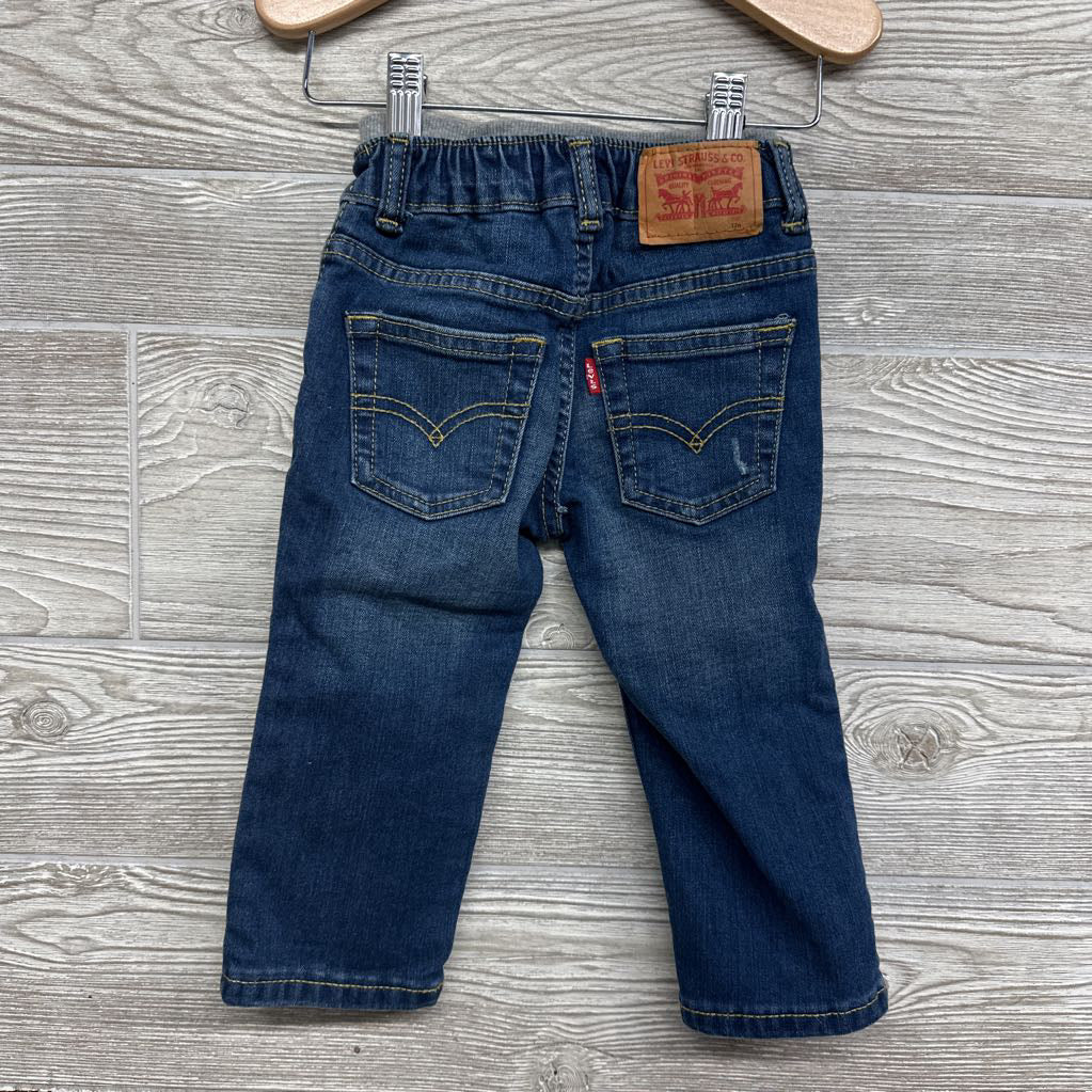 Murphy Pull On Jeans Distressed 12M