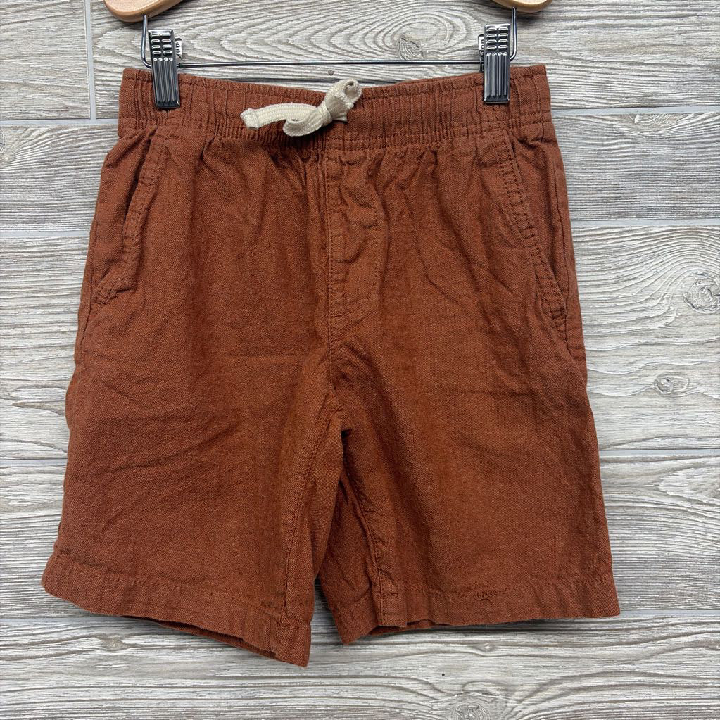 Relaxed Linen Blend Shorts 8