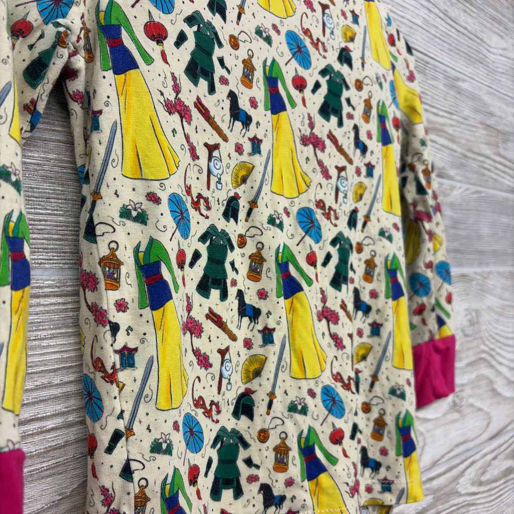 2 Pc LS Bamboo PJs Mulan 18-24M