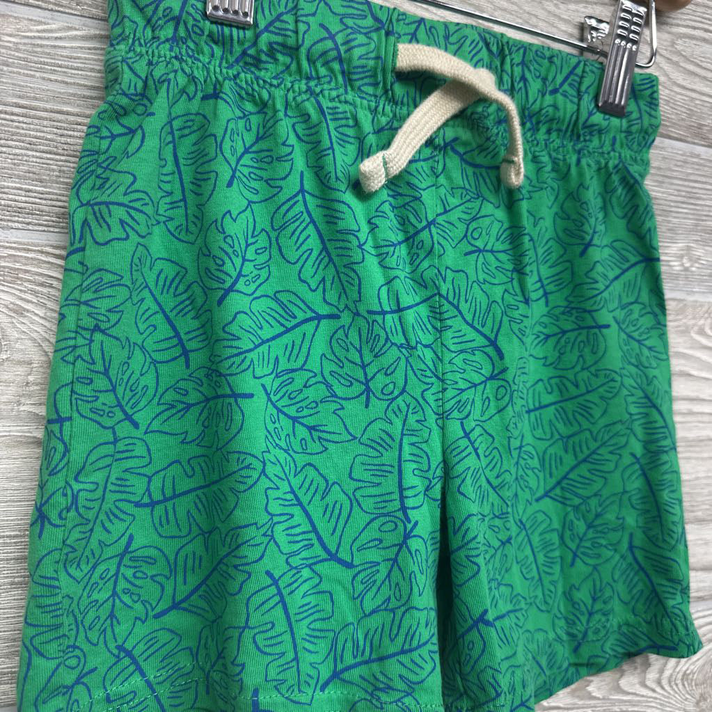 Drawstring Jersey Shorts Leaves 4