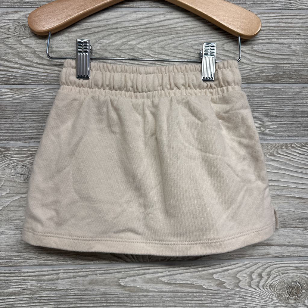 Drawstring French Terry Skort 2T