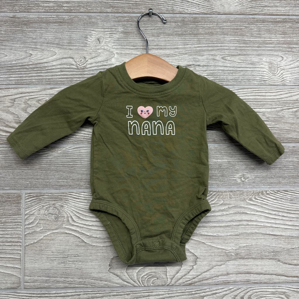 LS Bodysuit I Heart My Nana 3M