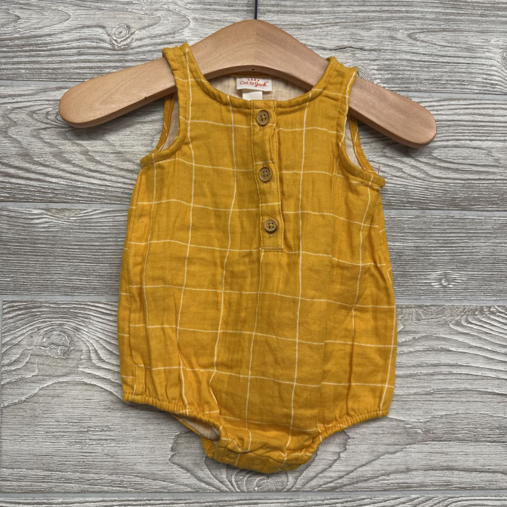 Muslin Bubble Romper 0-3M