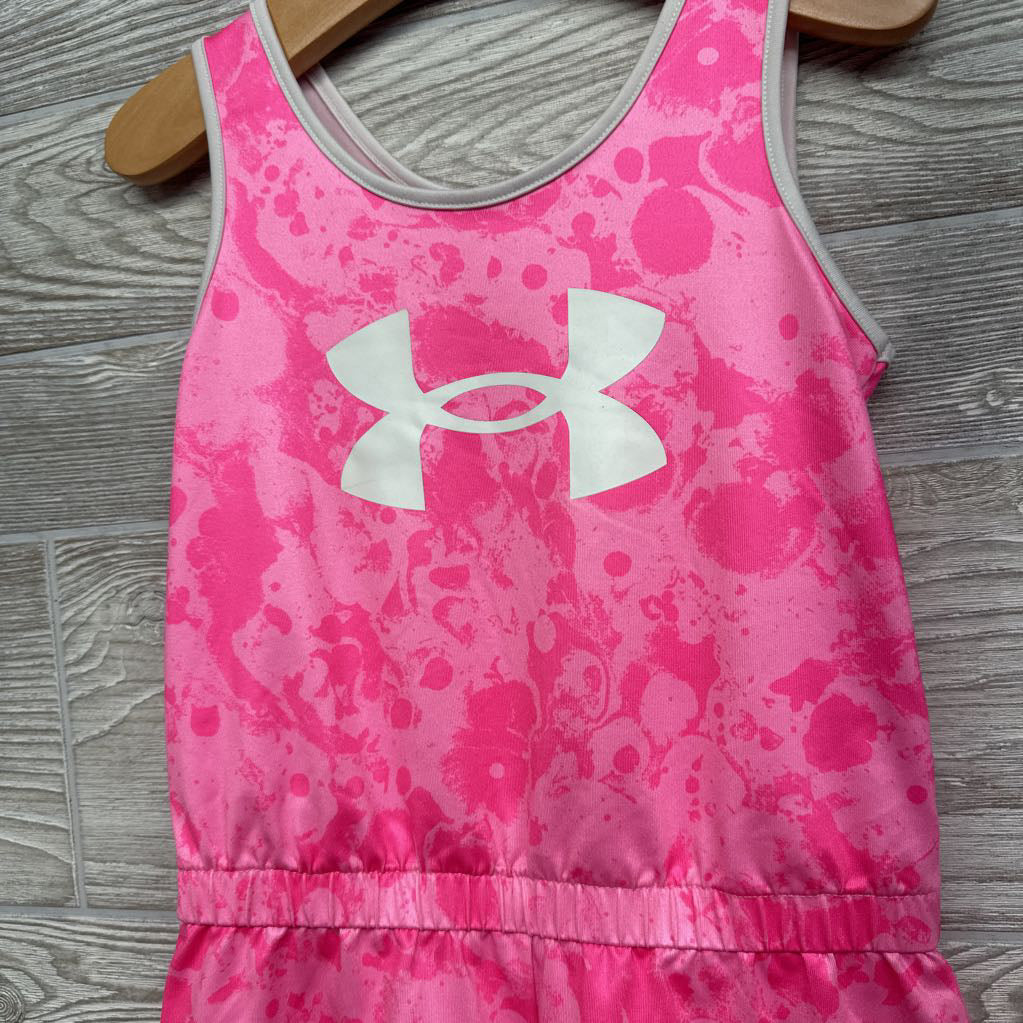 Active Tank Romper Printed 4t