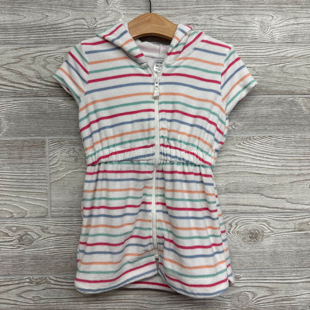 Terry Swim Cover Stripes 4t