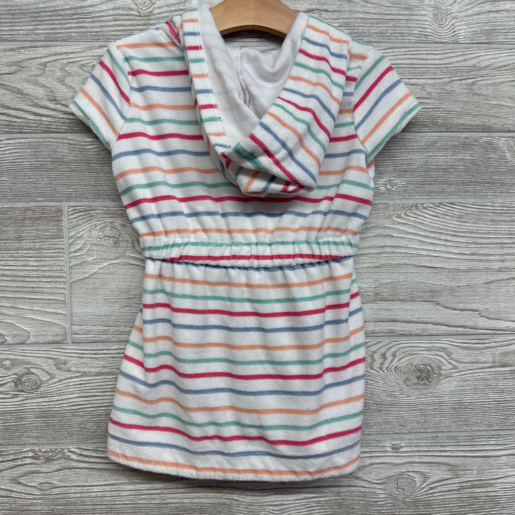 Terry Swim Cover Stripes 4t
