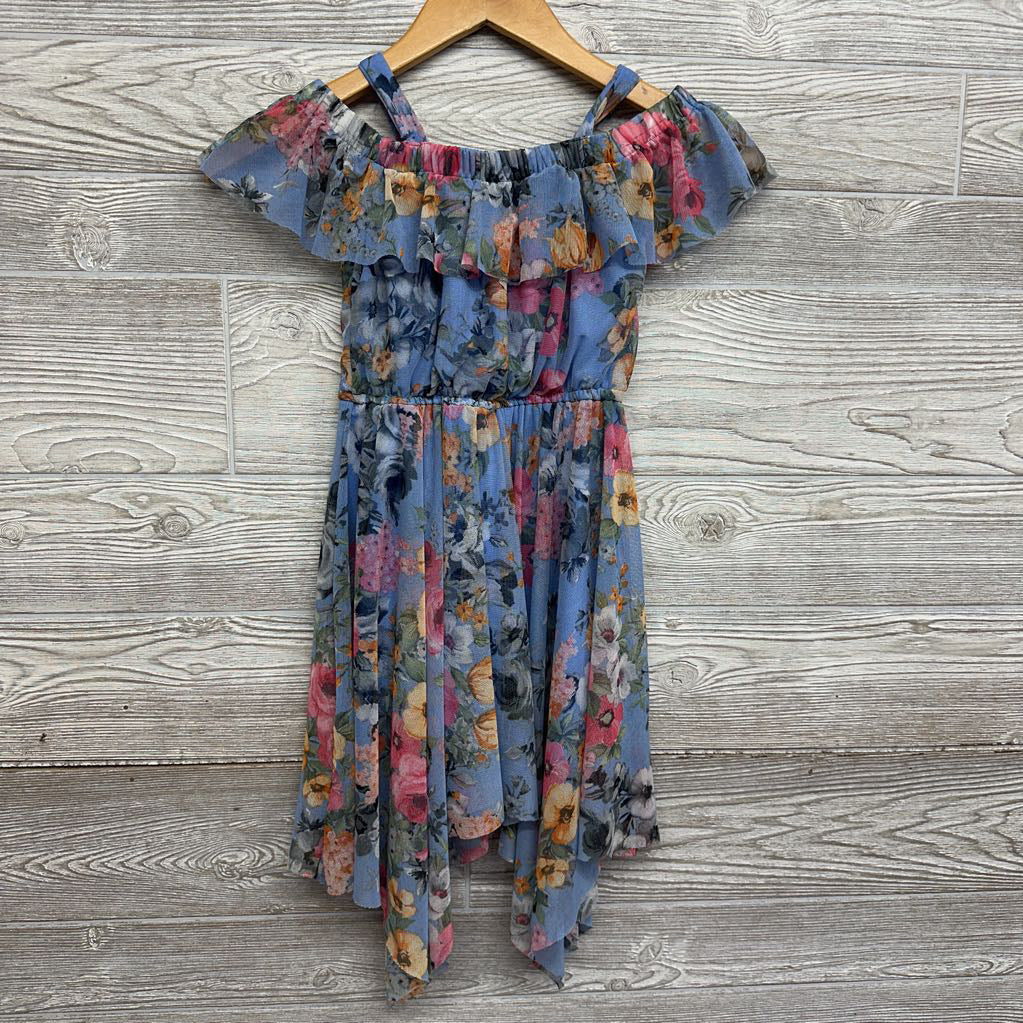 Tulle Off The Shoulder Dress Flowers 7