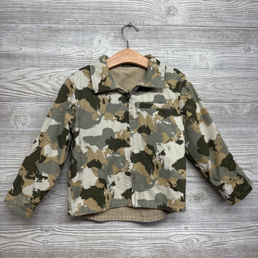 Reversible Jacket Corduroy & Camo 3-4