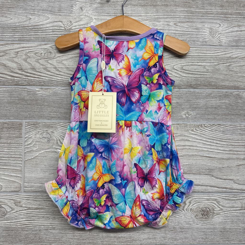 NEW Tank Bamboo Romper Butterflies 18-24M