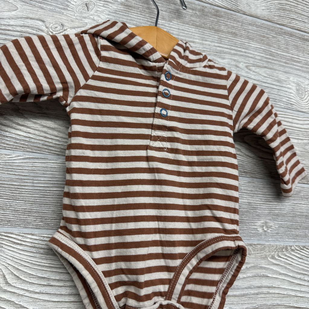 LS Bodysuit W/ Hood Stripes 3M