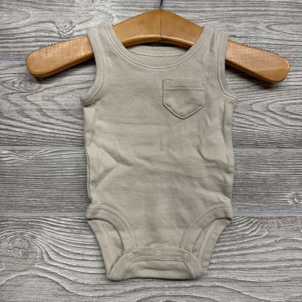 Tank Bodysuit Chest Pocket NB