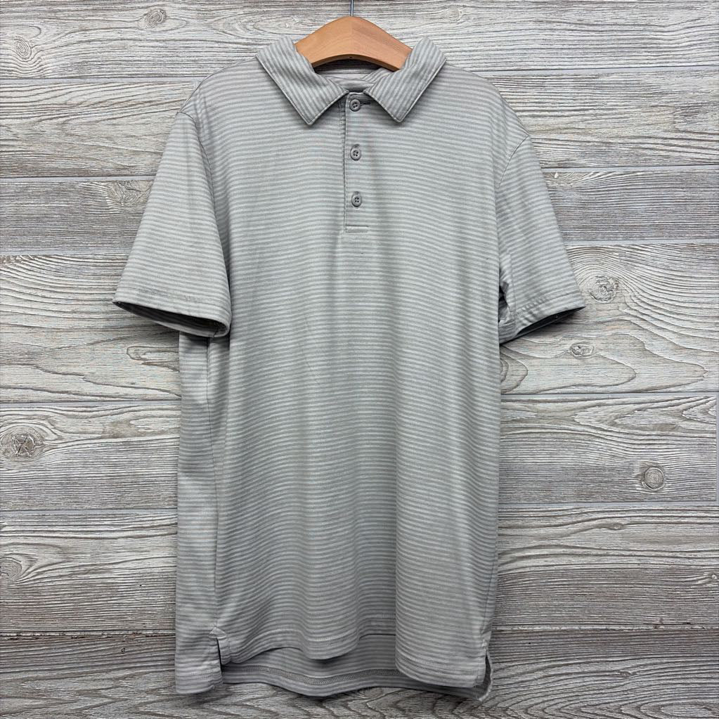Active Polo Shirt Stripes 12-14