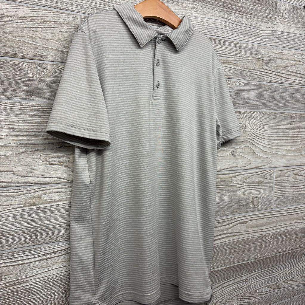 Active Polo Shirt Stripes 12-14