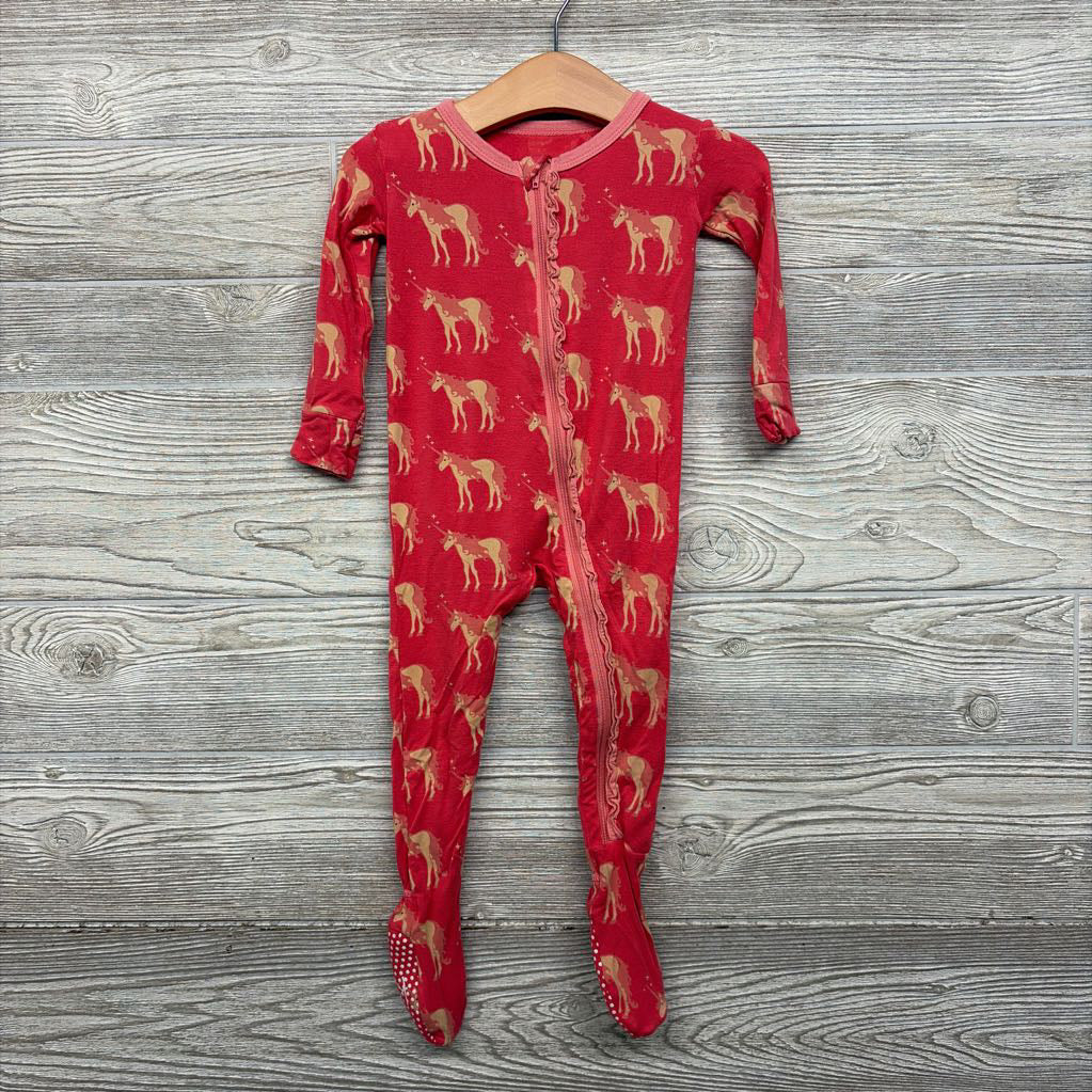 Bamboo Sleeper Unicorns Ruffle 9-12M