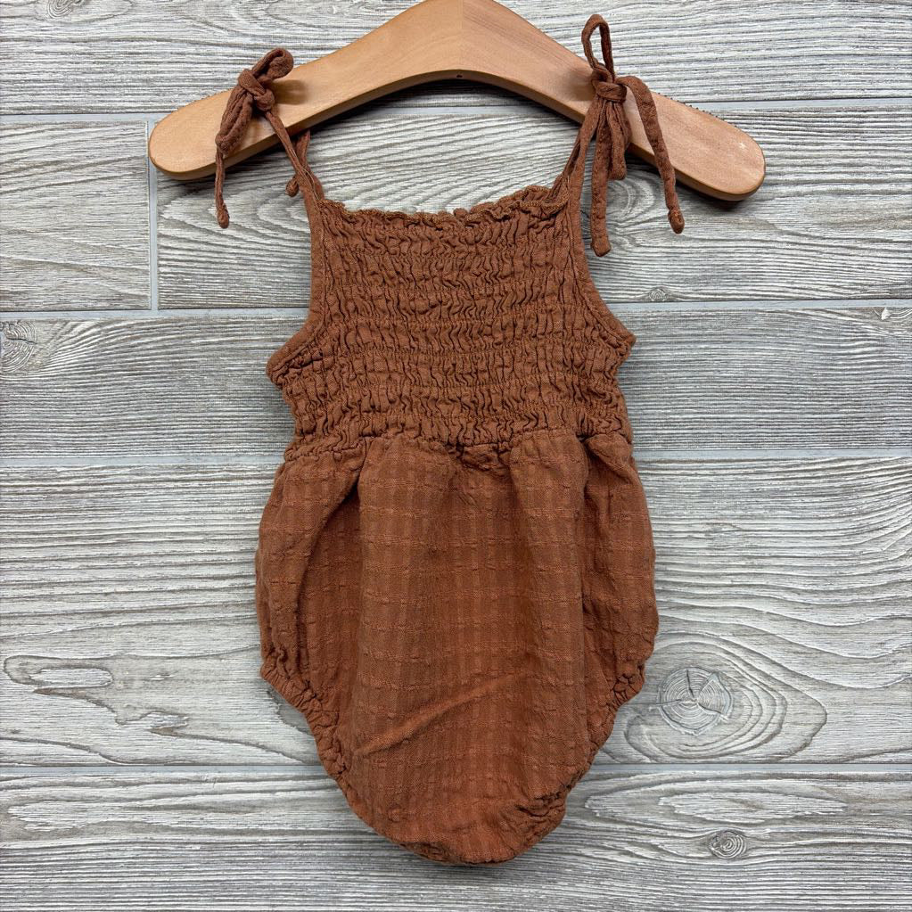 Textured Tank Smocked Romper 18-24M