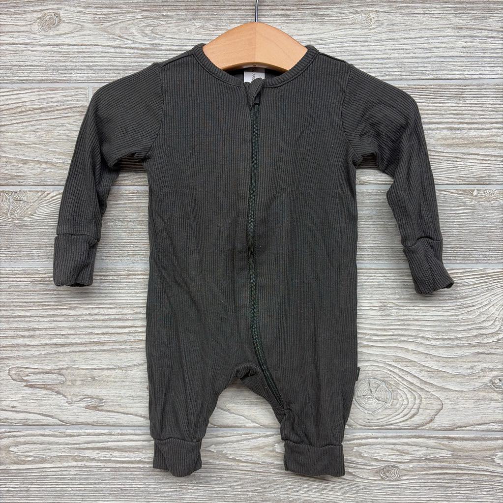 LS Ribbed Bamboo Outfit 0-3M