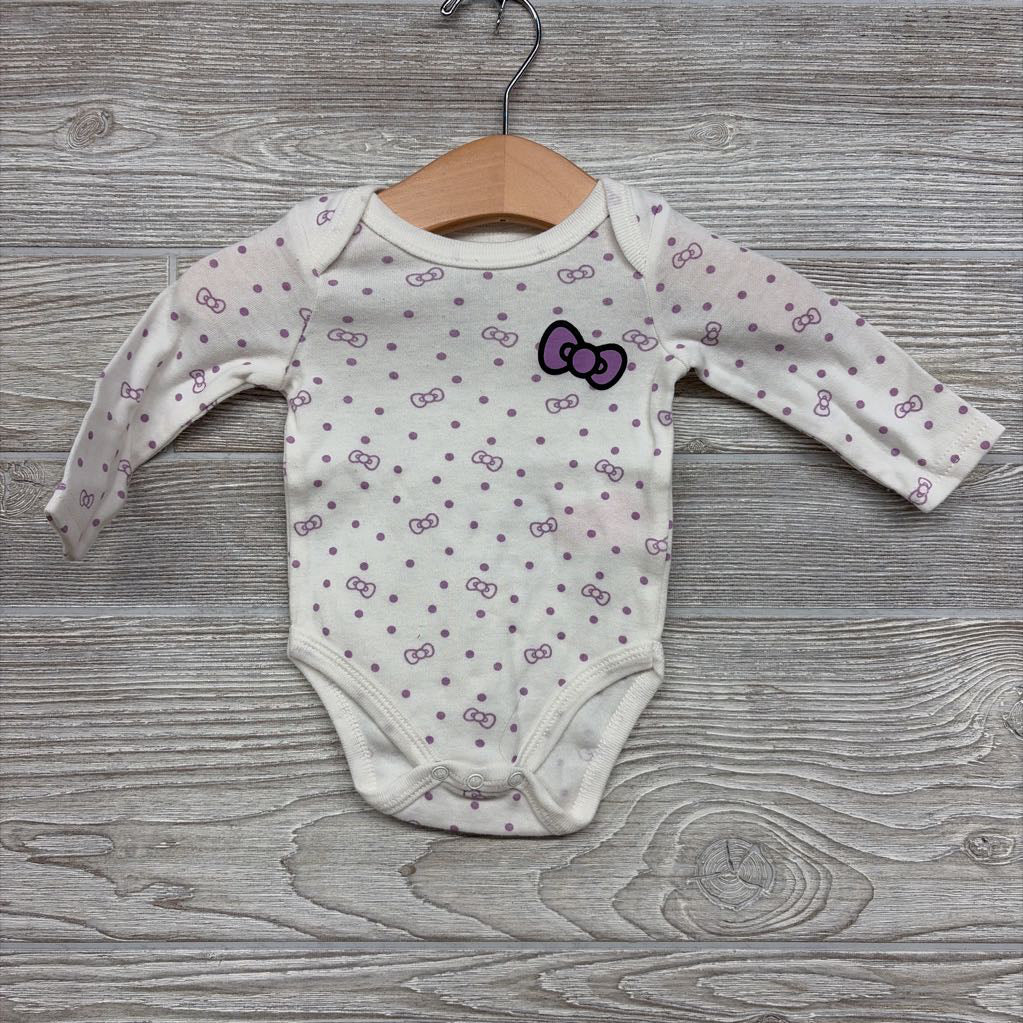 LS Bodysuit Dots Bows 3M