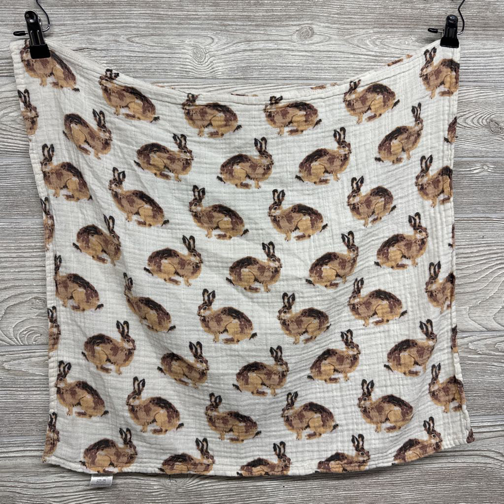 Muslin Burp Cloth Bunnies