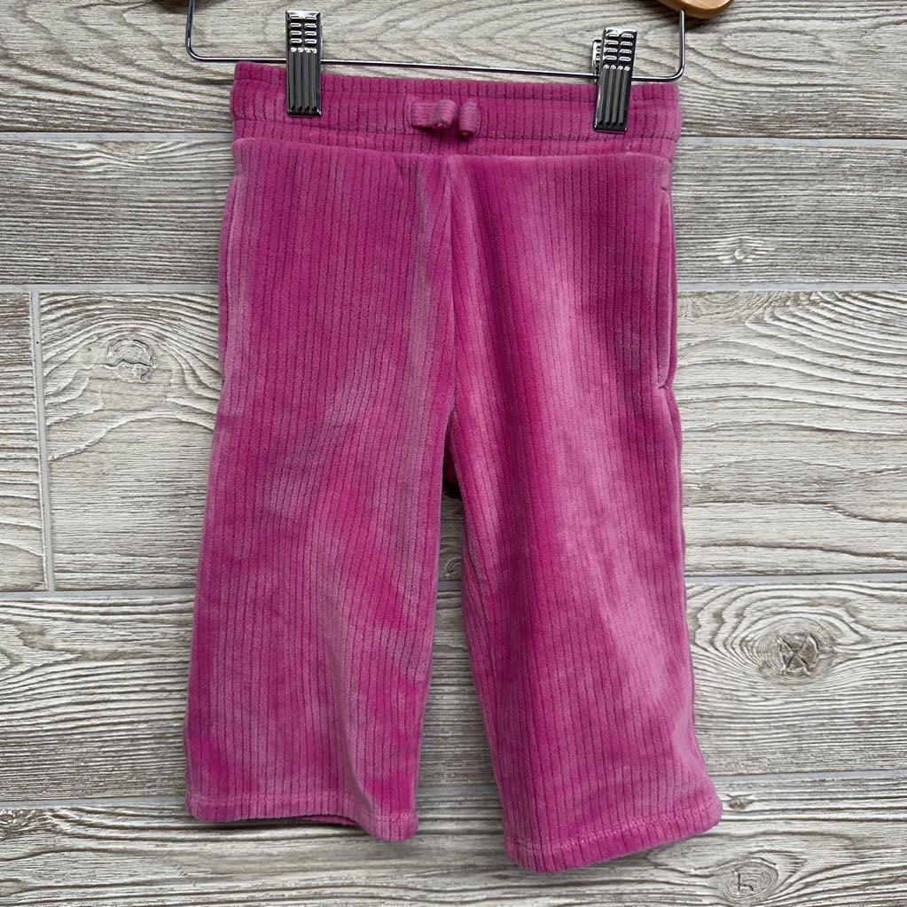 Ribbed Velour Sweater & Wide Leg Pants 12M