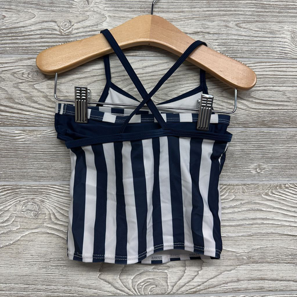 2 Pc Swimsuit Stripes 3T