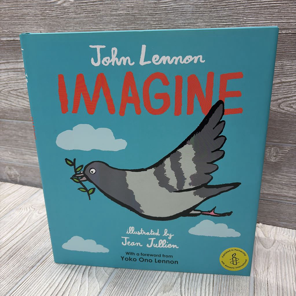 John Lennon Imagine Hardcover Book