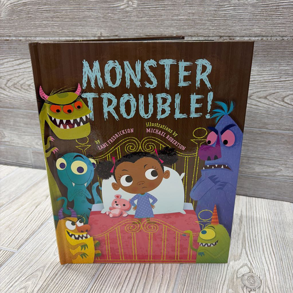 Monster Trouble Hardcover Book