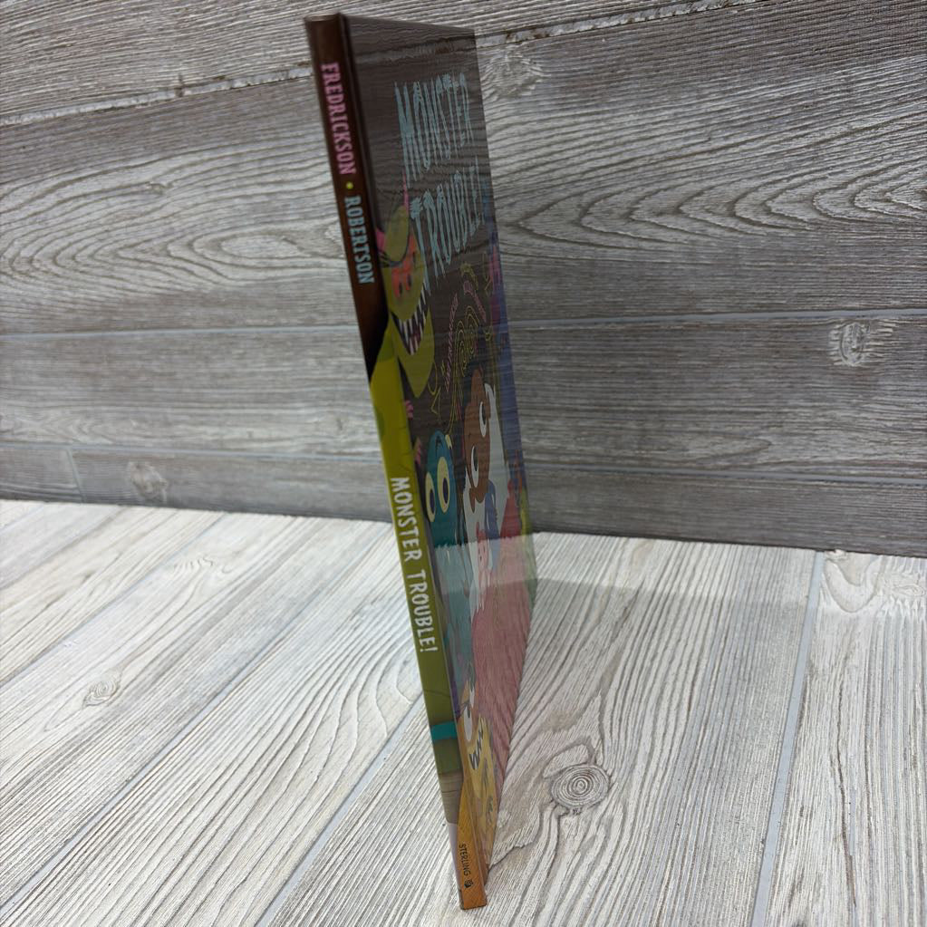 Monster Trouble Hardcover Book