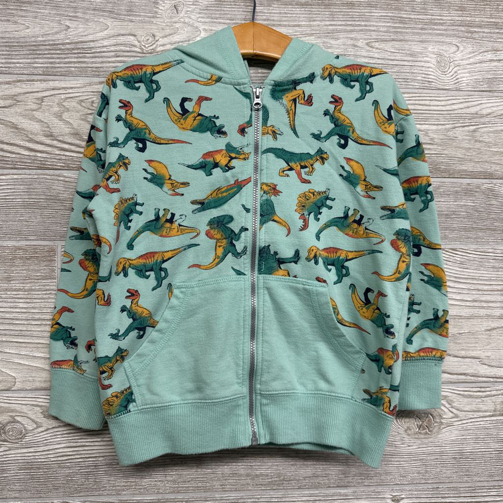 Terry Jacket Dinosaurs 4t