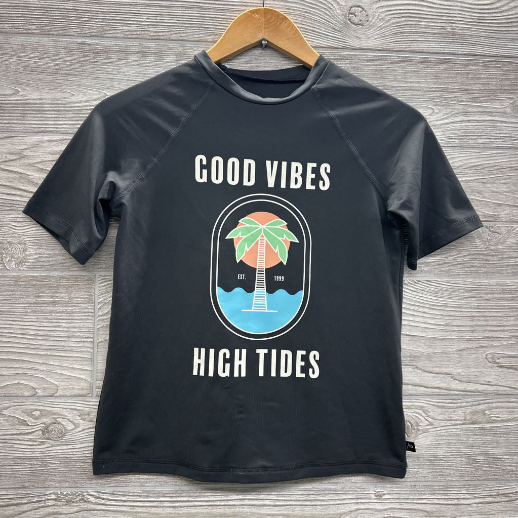 Swim Shirt Good Vibes High Tides 10-12