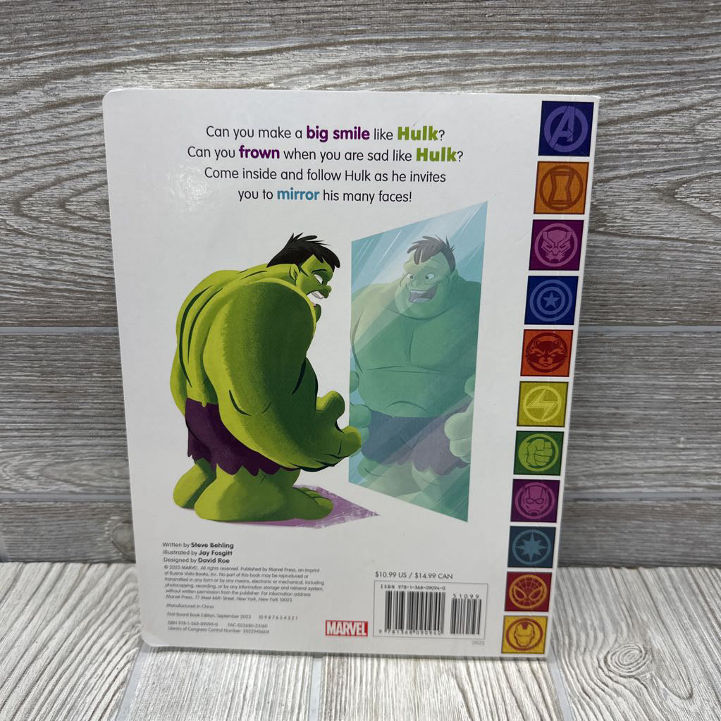 Hulk's Big Feelines Board Book