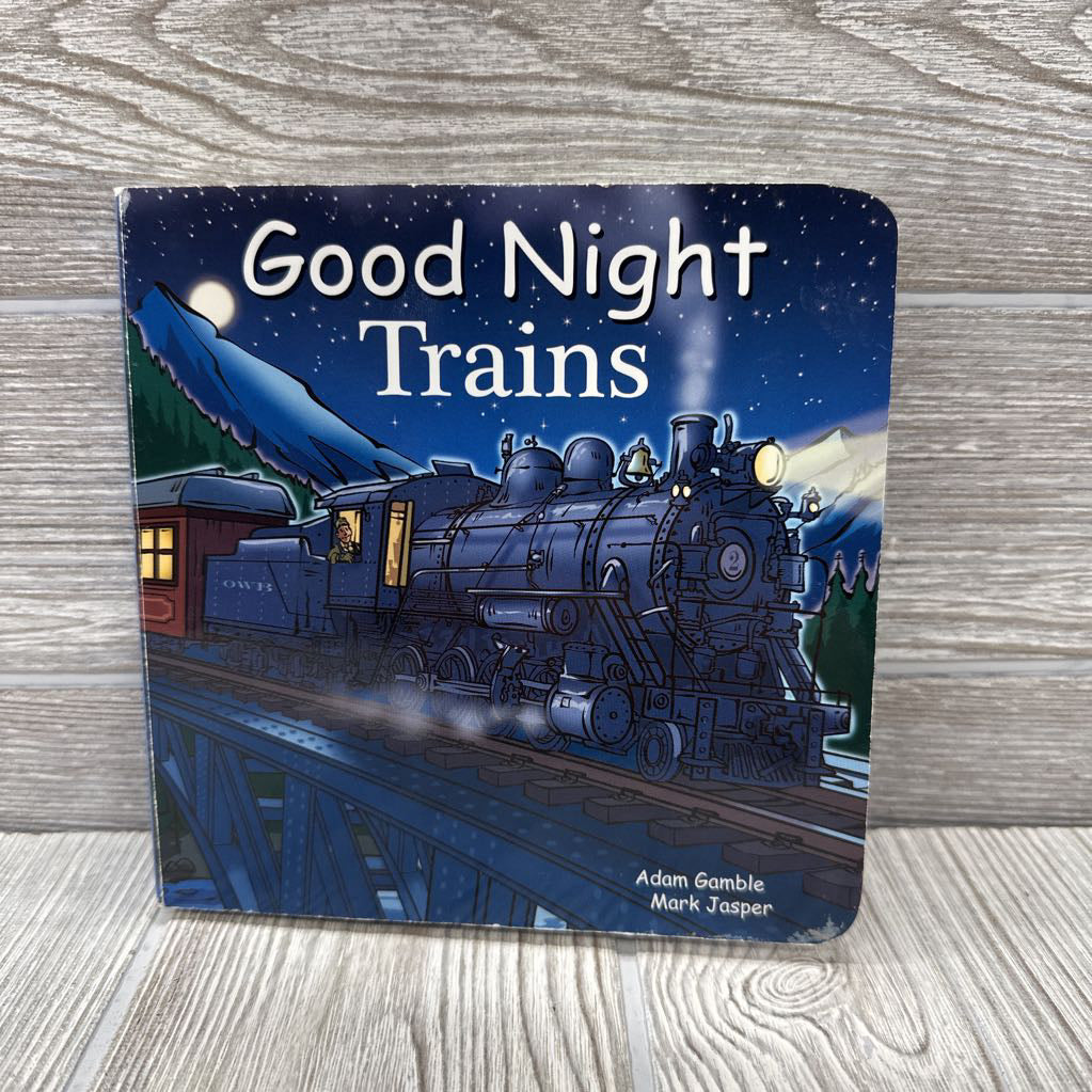 Good Night Trains Board Book