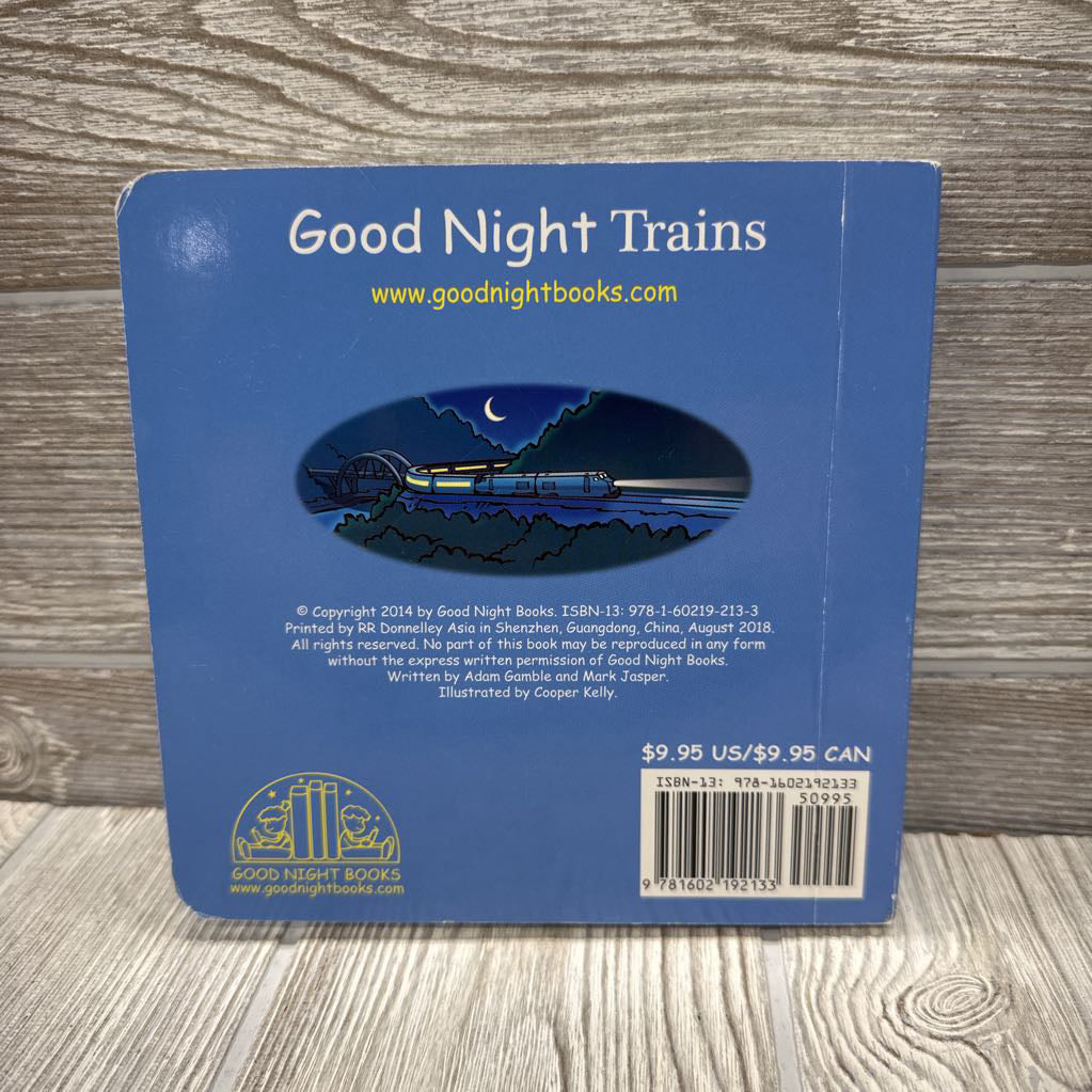 Good Night Trains Board Book