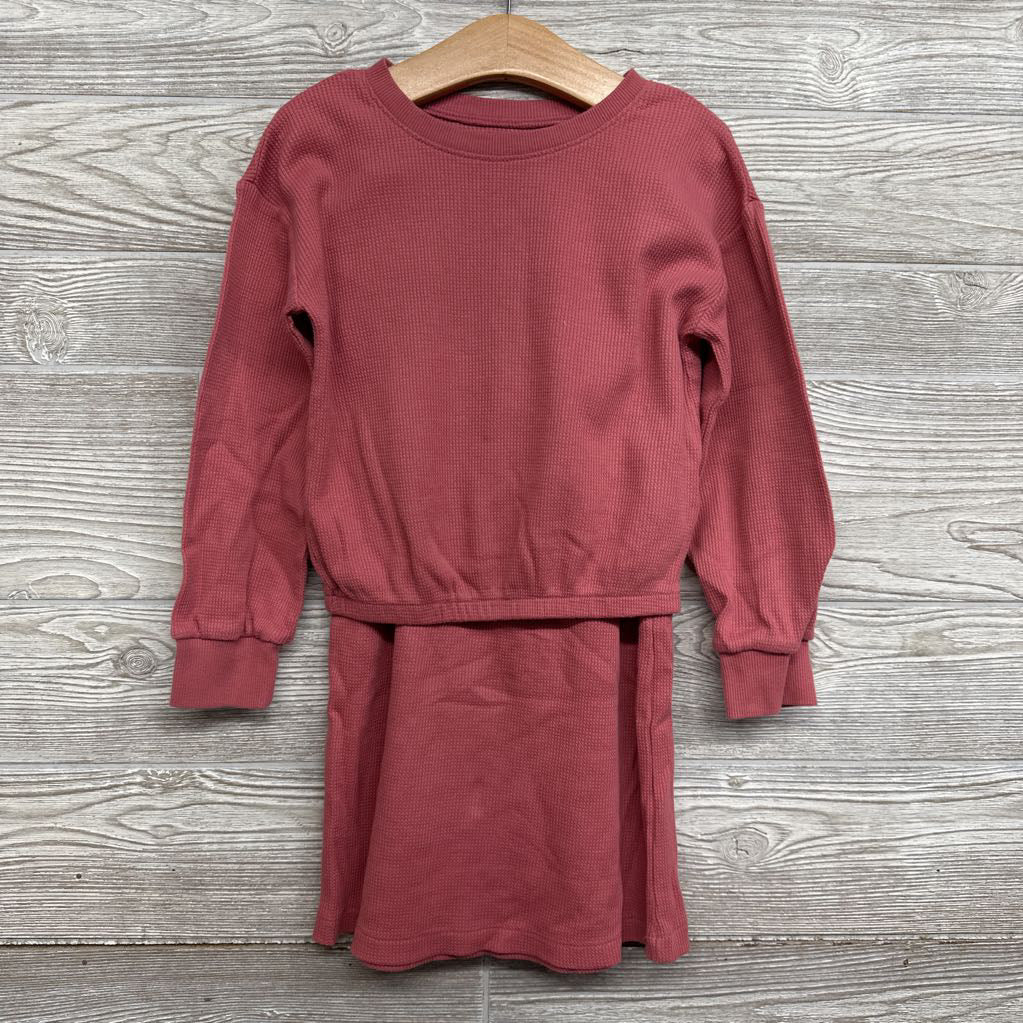 LS Waffle Knit Shirt & Pants 5T