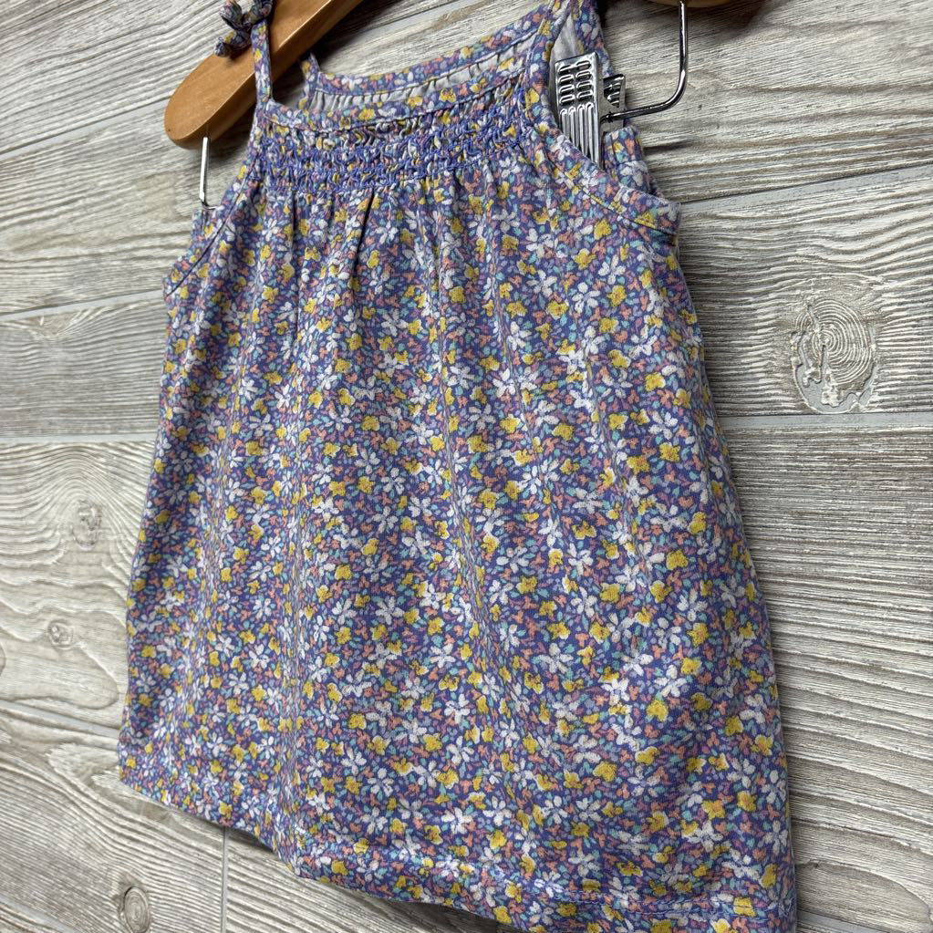 Smocked Tank Top & Skort Flowers 3T