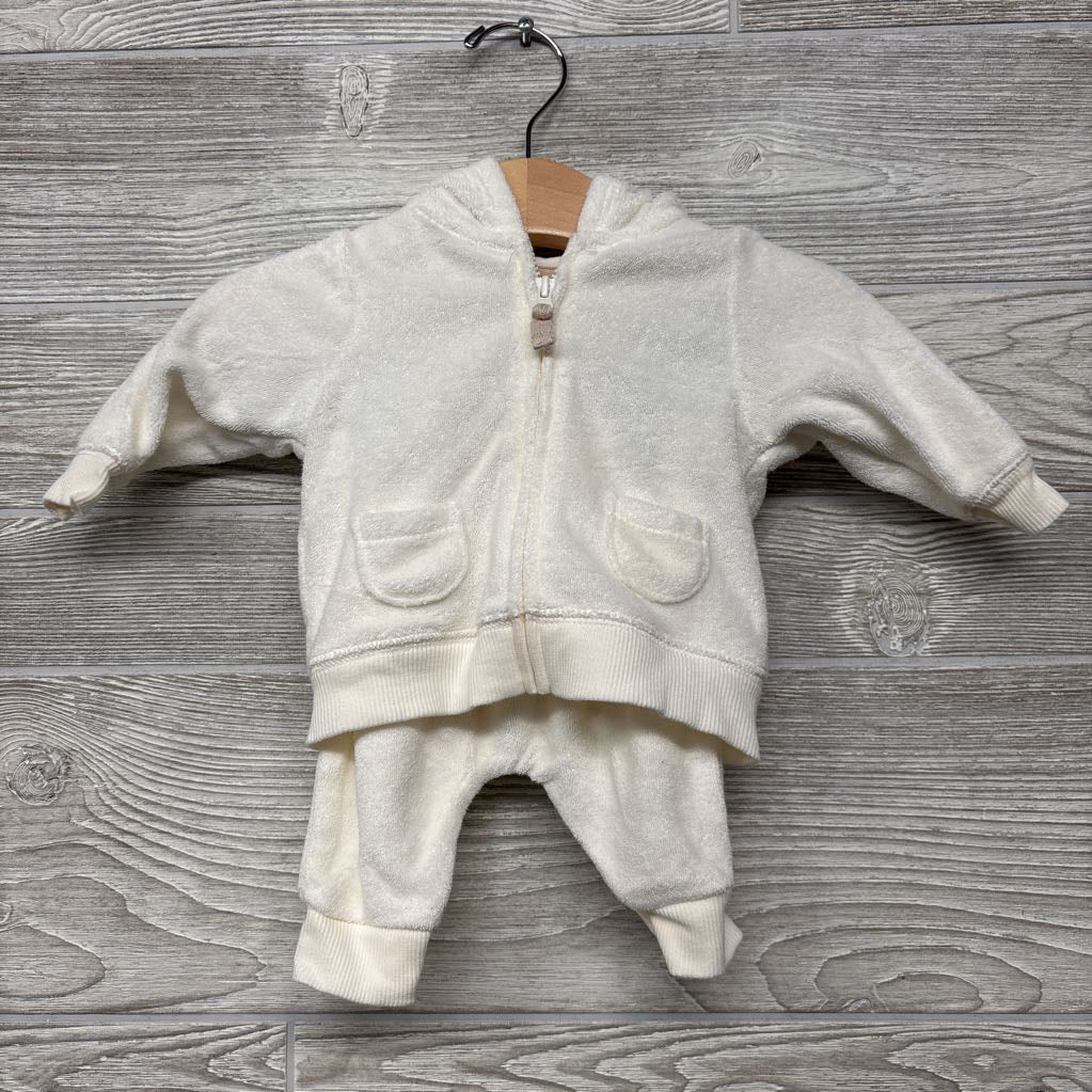 Full Zip Terry Hoodie & Pants Koala Butt NB