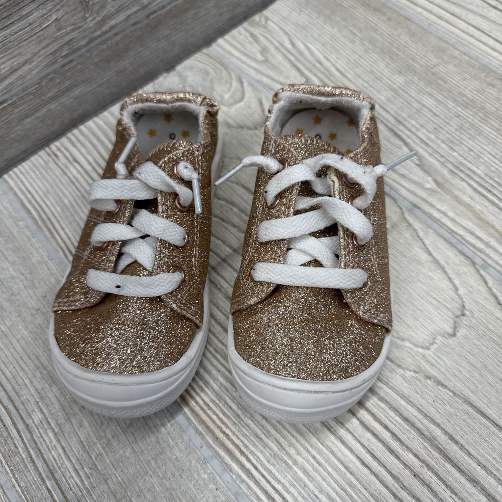 Glitter Slip On Shoes 9c