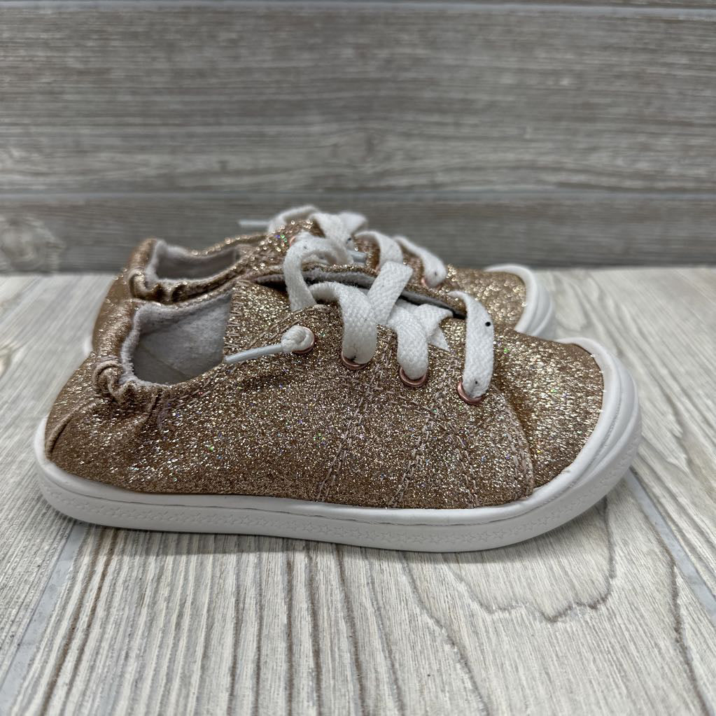 Glitter Slip On Shoes 9c