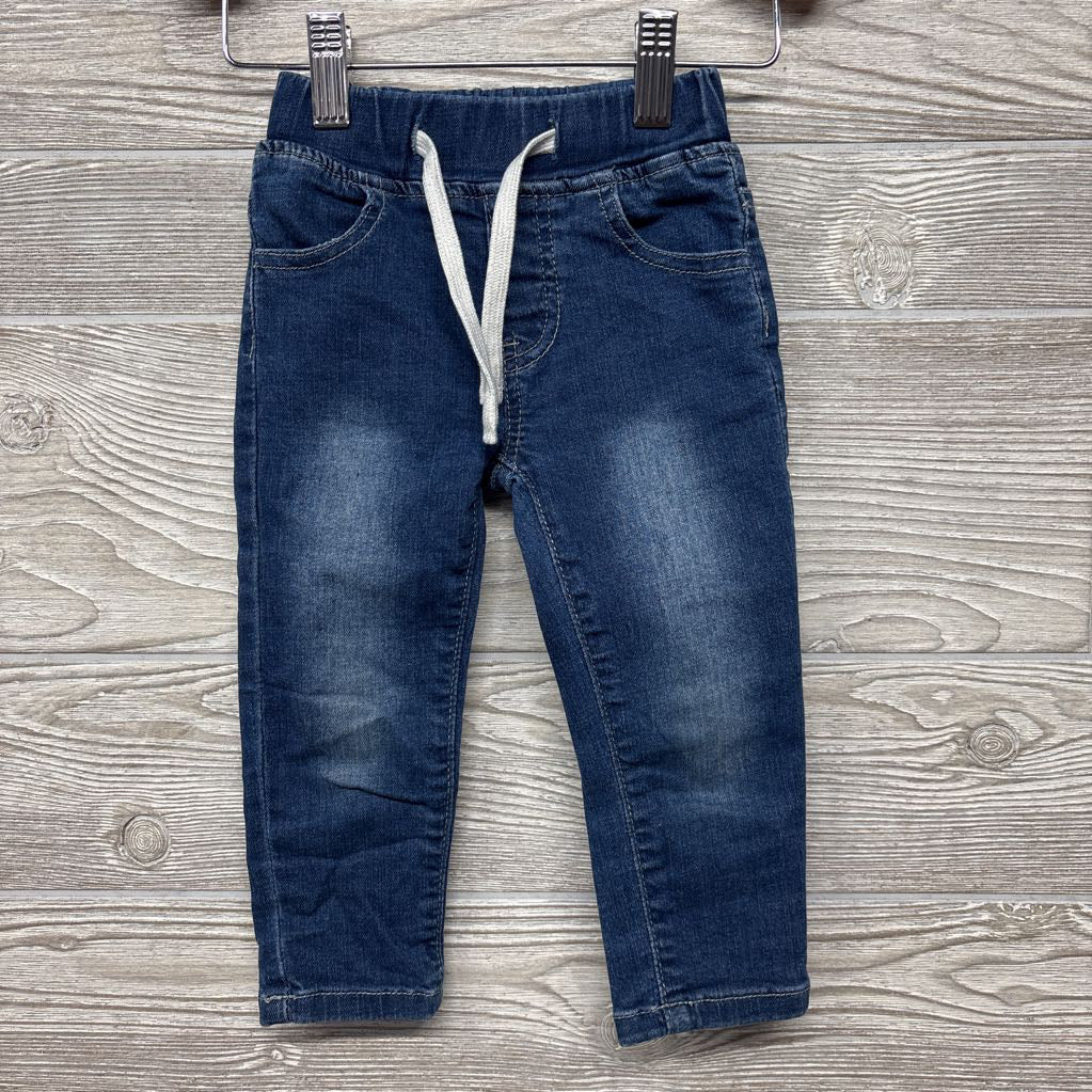 Pull On Drawstring Jeans 18-24M