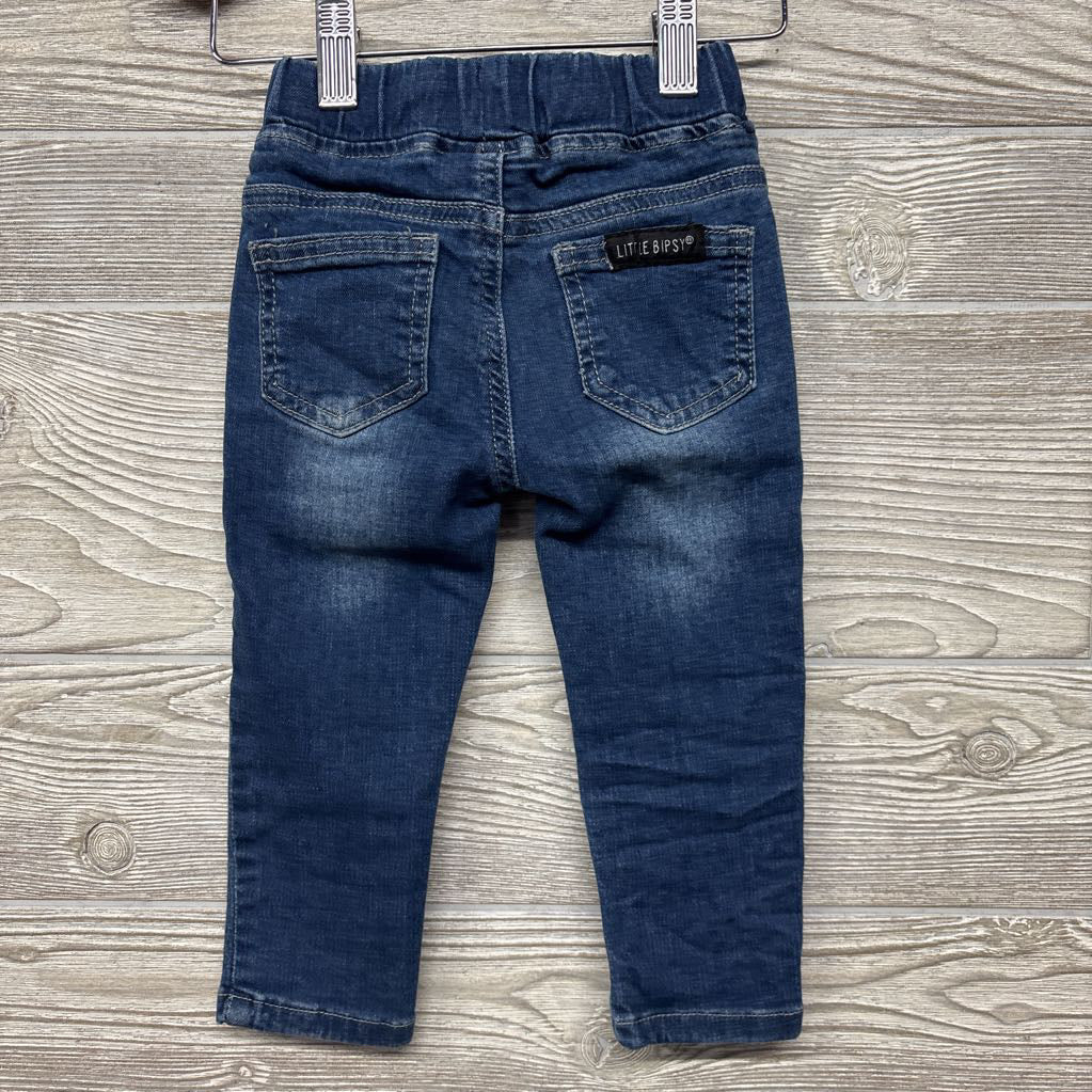 Pull On Drawstring Jeans 18-24M