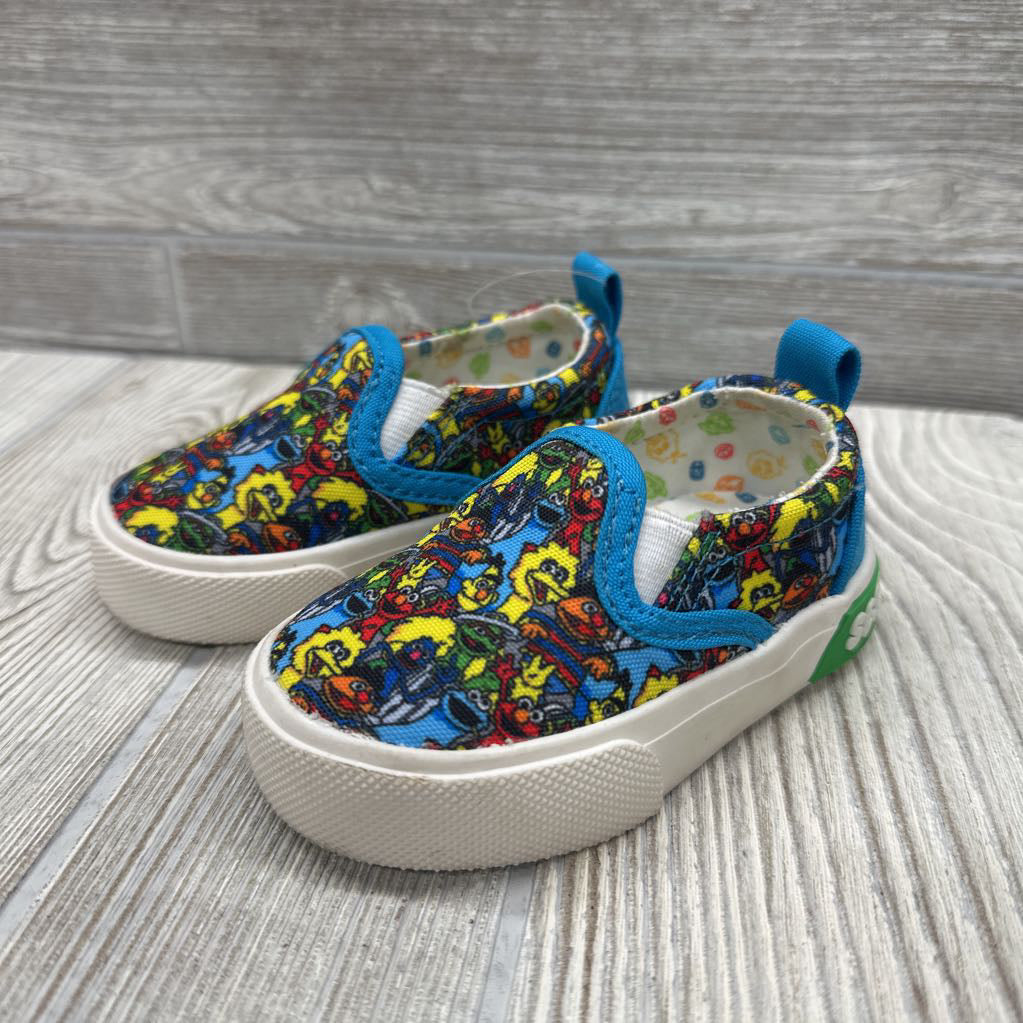 Sesame Street Slip On Shoes 3c