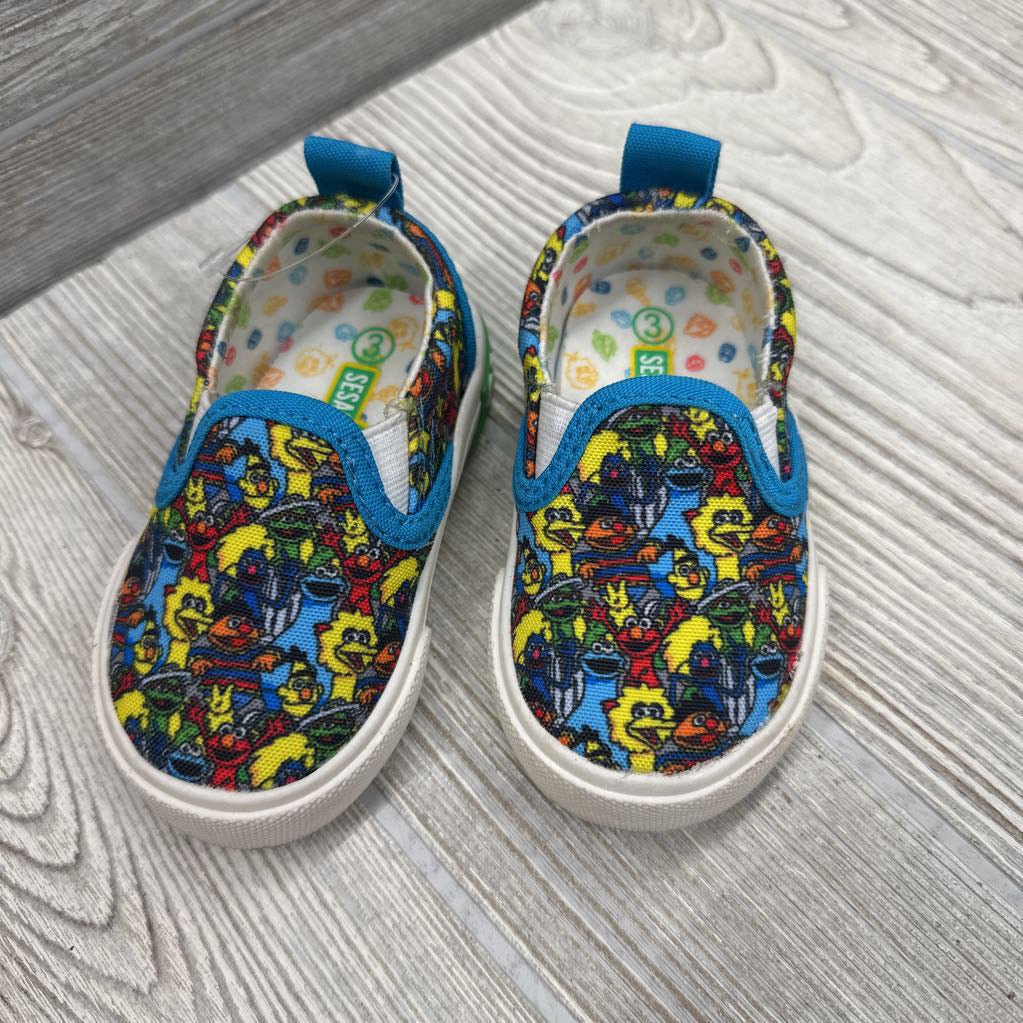 Sesame Street Slip On Shoes 3c