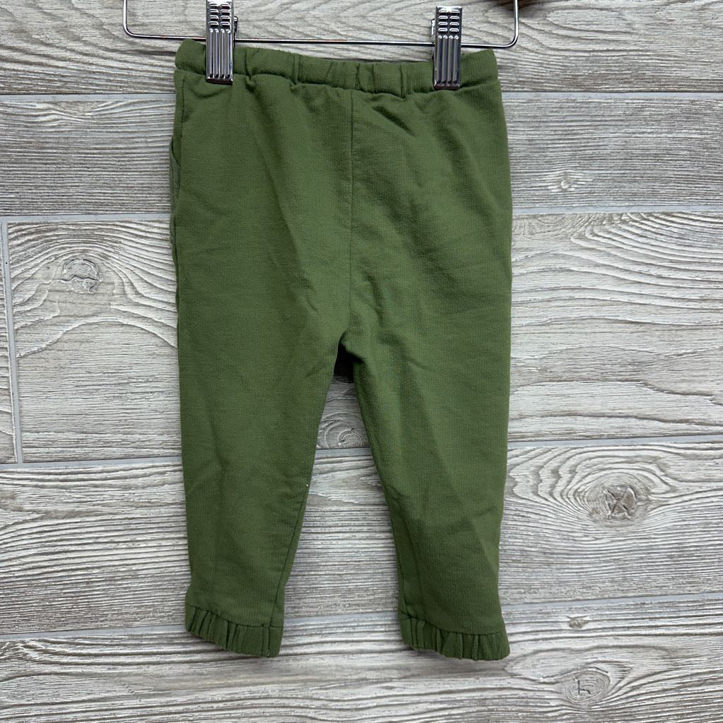 French Terry Joggers Ribbed Pockets 6-9M