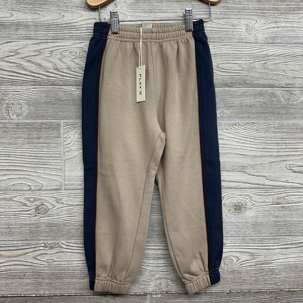 NEW Paneled Sweatpants Stone 4-5 *