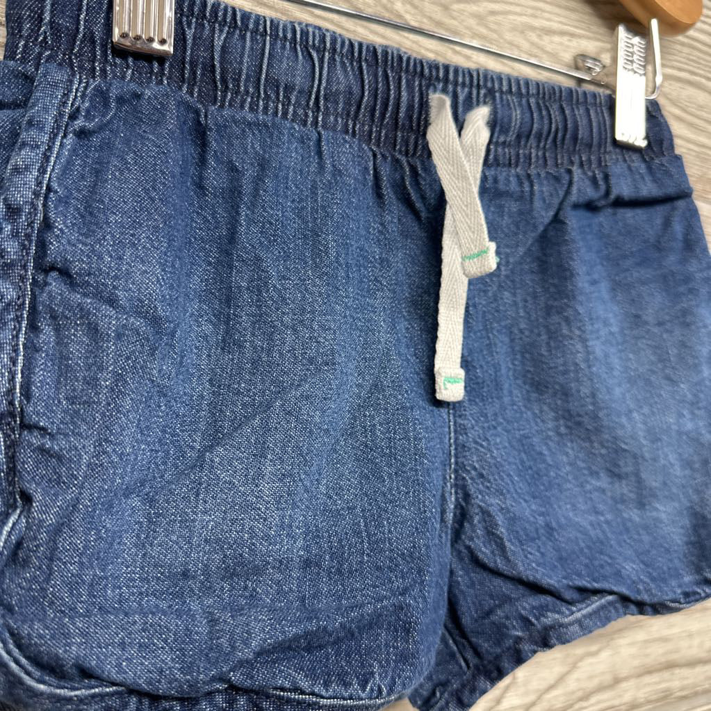 Chambray Drawstring Shorts 3T