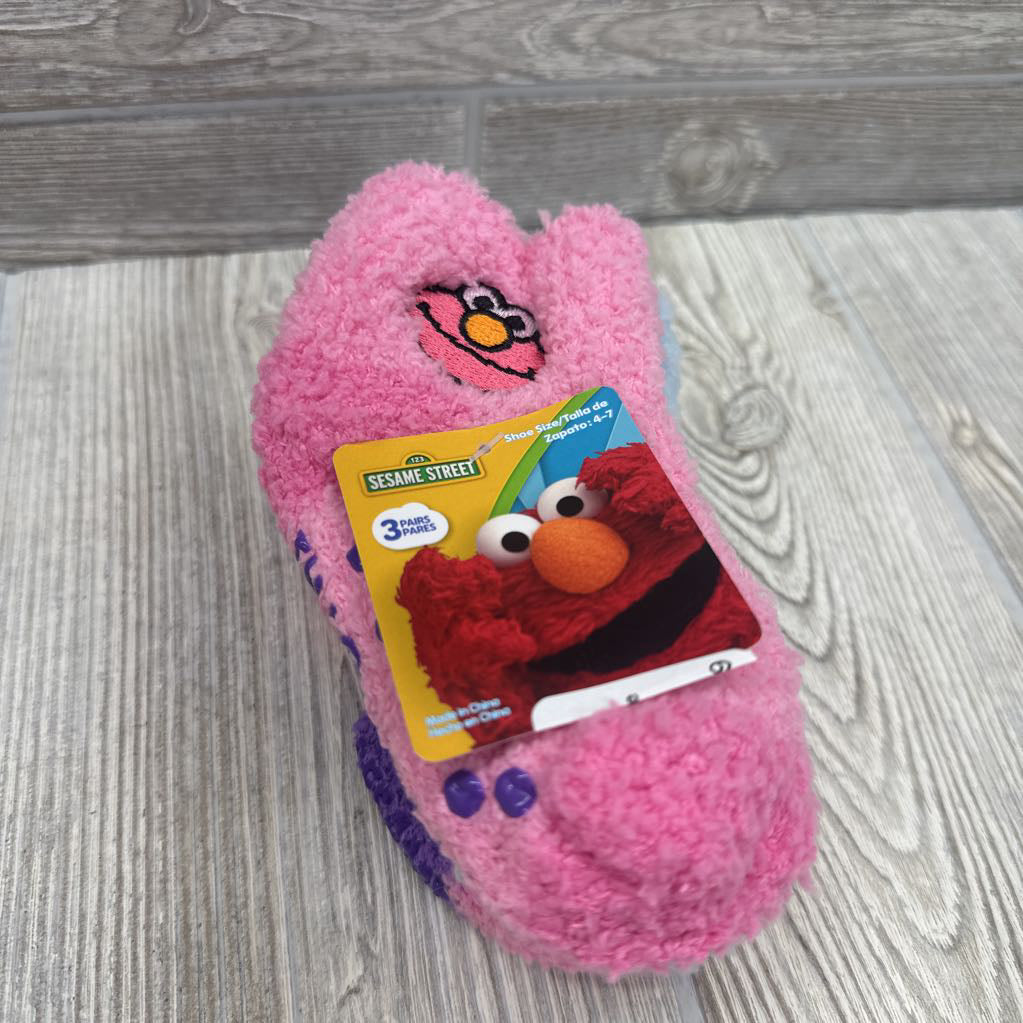 NEW 3 Pk Plush Socks