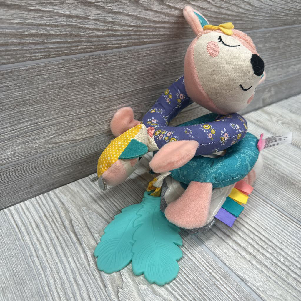 Spiral Car Seat Toy Fox
