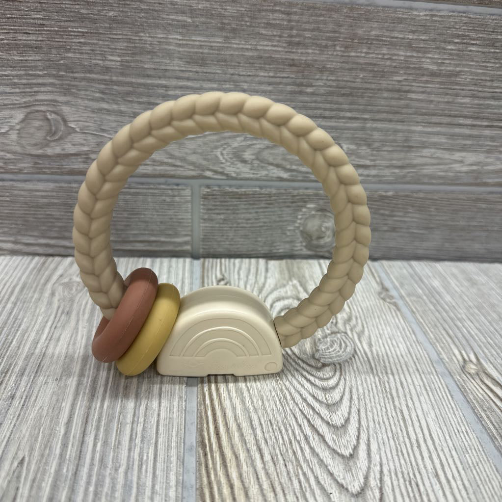 Rattle & Ring Rainbow Teether